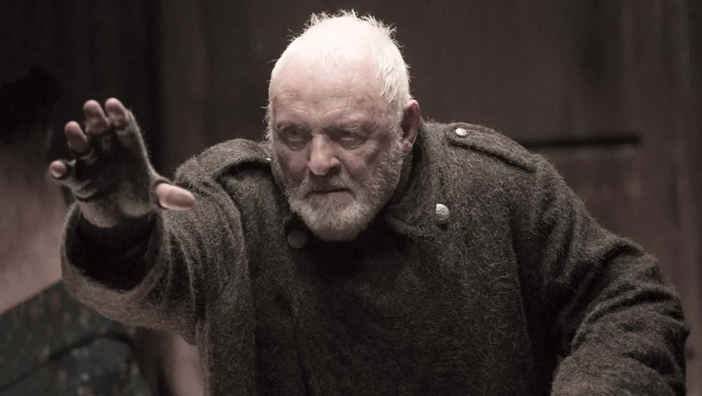 Anthony Hopkins Rey Herodes en Mary